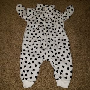 Carter's heart jumpsuit